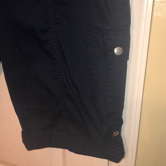 Hasting & Smith Shorts Hasting Smith Womens Navy Pull On Cargo